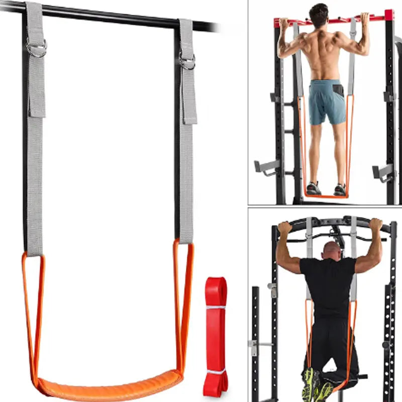 Adjustable Pull-Up Power Band for Home Fitness, Horizontal Bar Strap