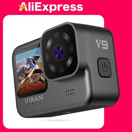 NEW CERASTES V9 4K WiFi Action Camera &ndash; Waterproof with Remote Control