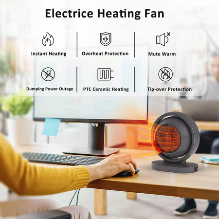 Hot Air Blower Electric Heater &ndash; Ultra Compact Warmth
