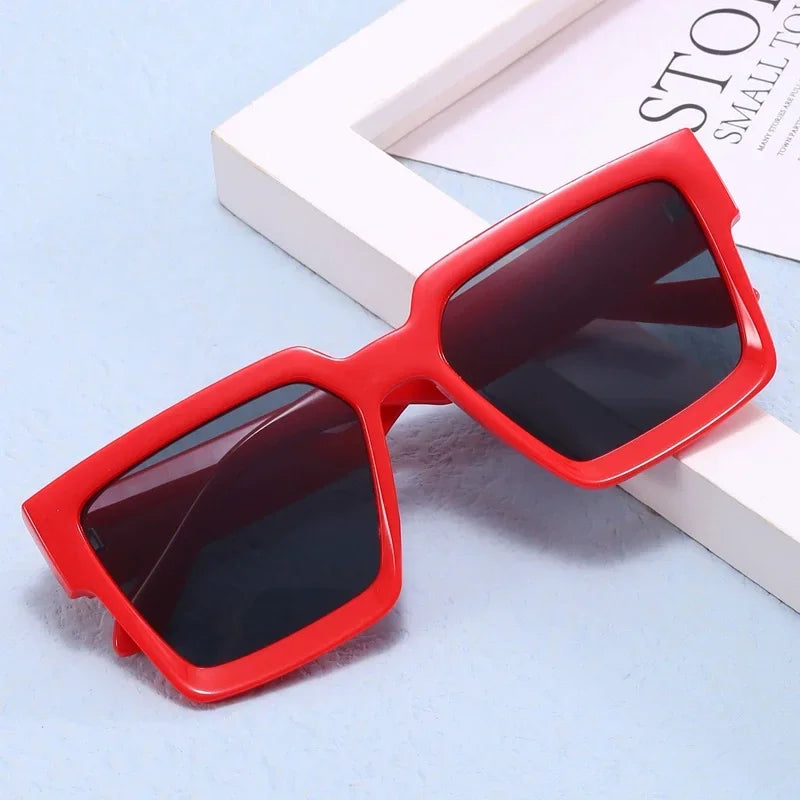 Fahion Vintage Square Sunglasses &ndash; Unisex Retro UV400