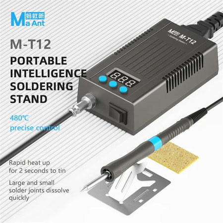T12 Soldering Station 75W &ndash; 2s Fast Heating, Precise Control