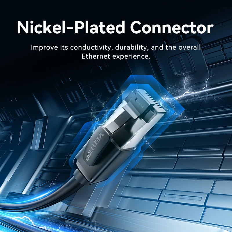 Vention CAT8 Ethernet Cable 40Gbps