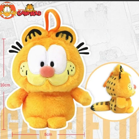 Kawaii Garfield Plush Keychain - Cute Cartoon Doll for Bags &amp; Gifts keychain C / CHINA