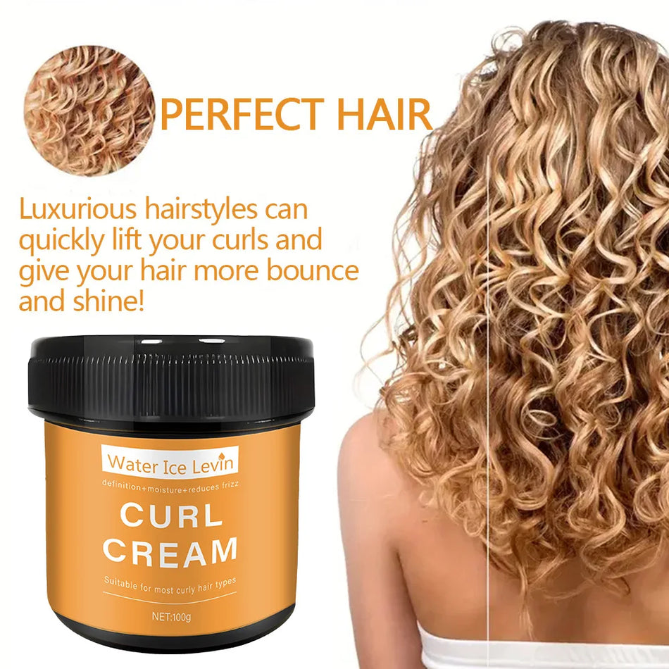 Water Ice Levin Curl Cream Hair Mask &ndash; Quick Repair for Damaged Curly Hair