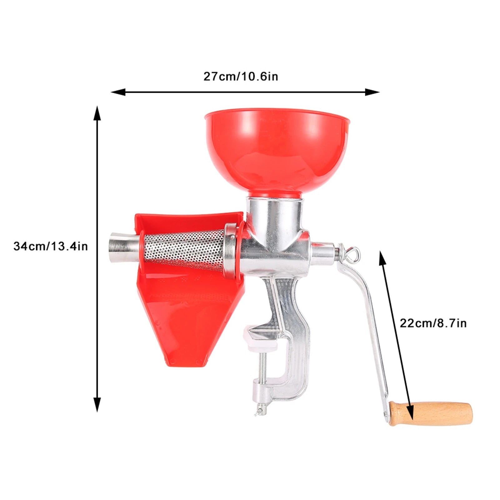 Aluminum Alloy Manual Juicer &ndash; Durable Aluminum Build