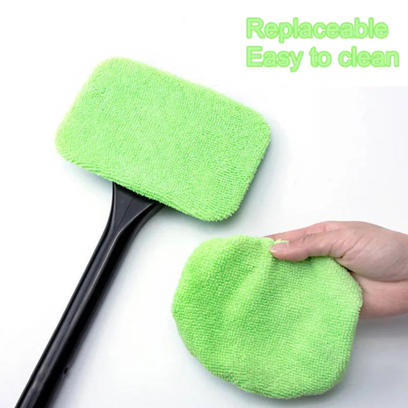 Brangdy Microfiber Car Window Cleaner Brush Kit