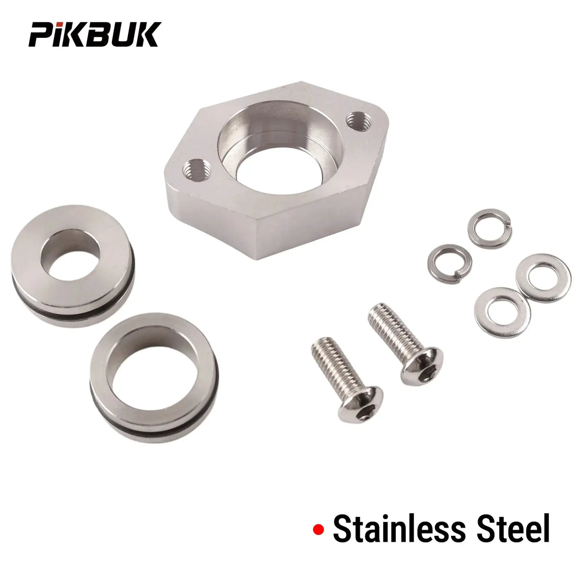 PIKBUK Aluminum Stainless Steel Map Sensor Flange Intercooler Pipe For Audi A4 MK4 VW Jetta Golf Beetle 1.8T by InterCyprus Trading Ltd