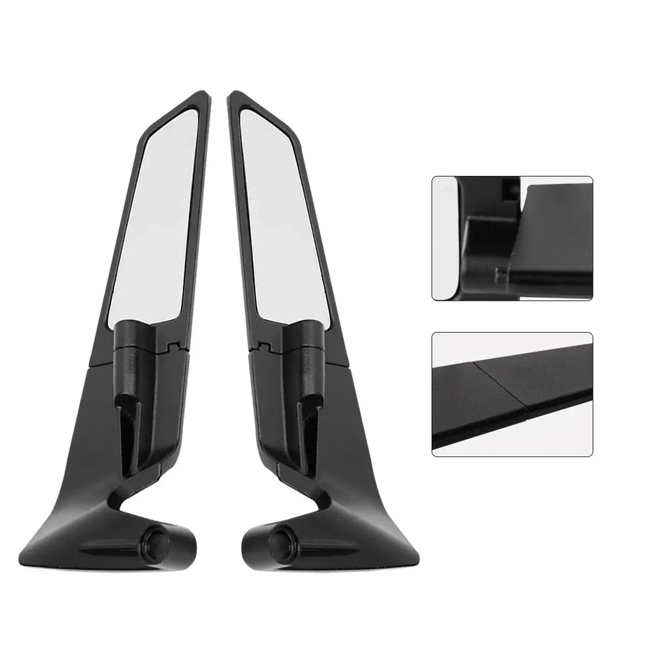 For BMW S1000R F900R F900XR G310R G310GS C400X C400GT Universal Motorcycle Mirror Wind Wing Side Rearview Reversing Mirror by InterCyprus Trading Ltd