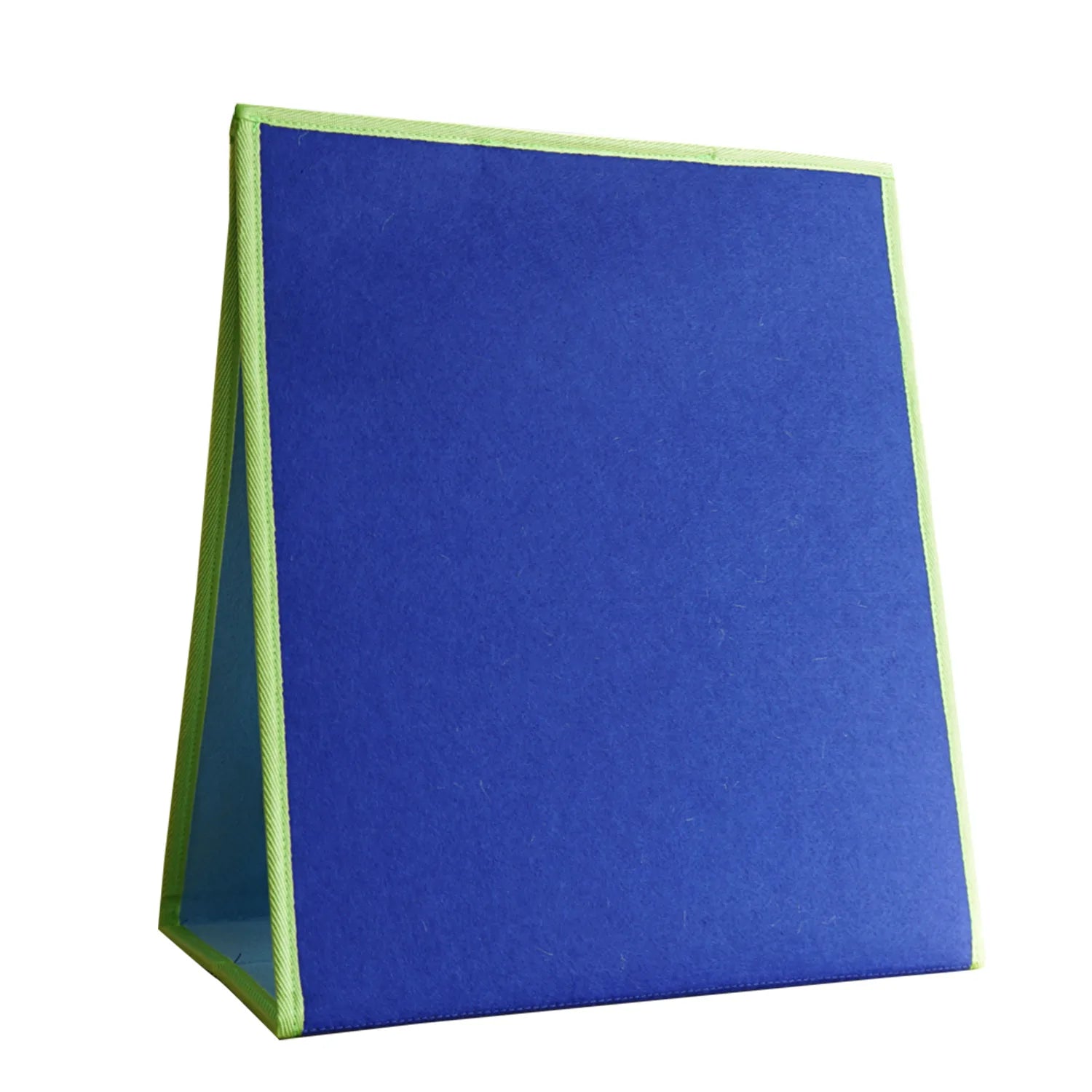 Foldable Felt Display Board &ndash; Sturdy Stand and Easy Hang Blue felt board / 15.7X13.8in