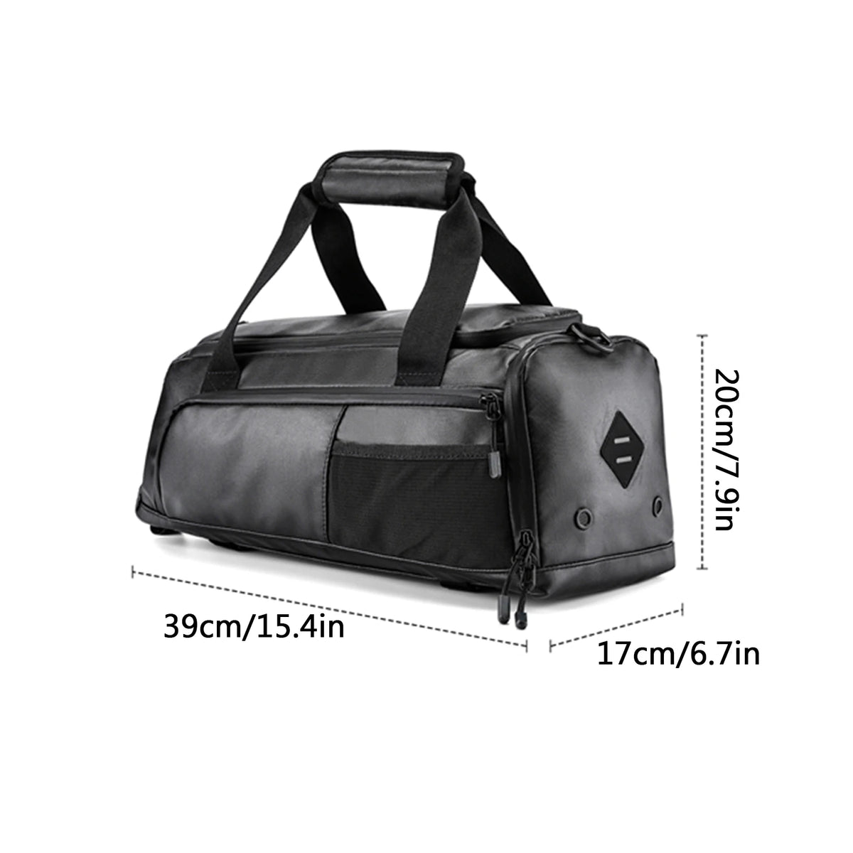 Bike Saddle Bags for Rear Rack 13L &ndash; Rainproof 13L Storage black