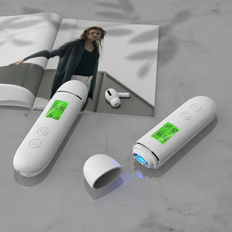 LCD Digital Skin Detector Pen &ndash; Facial Moisture Analyzer