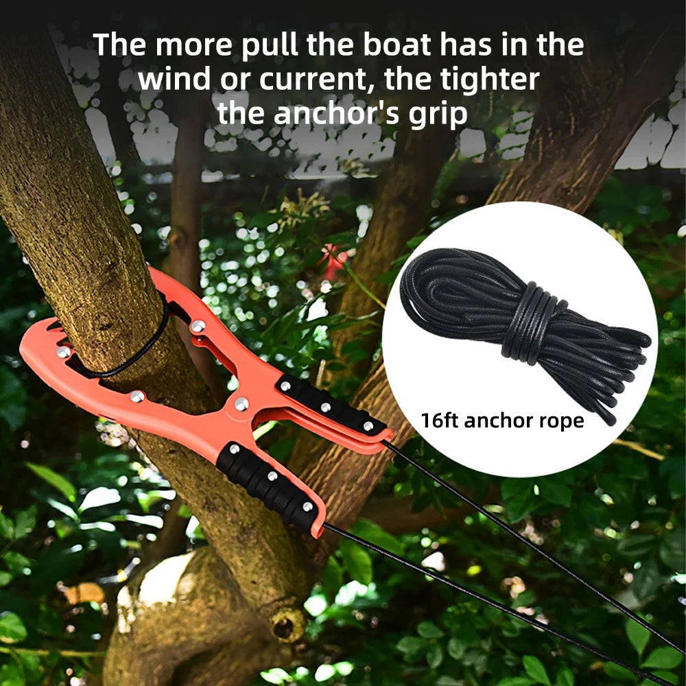 Stainless Steel Kayak Anchor Gripper for Fishing and Boating