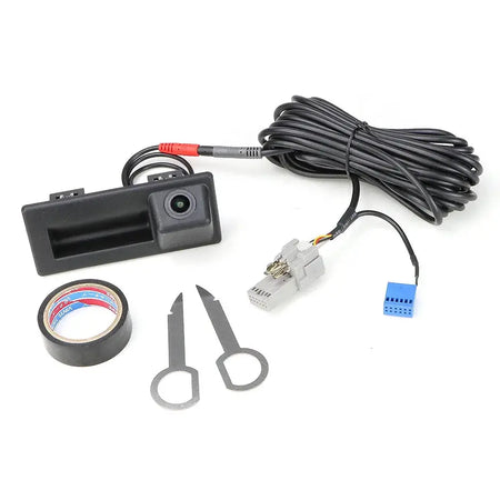 GreenYi CanBus Dynamic Car Rear View Backup Camera For VW Tiguan Skoda Octavia A7 5E Superb 3V Caddy 2K MIB OEM Stereo Plug&Play by InterCyprus Trading Ltd
