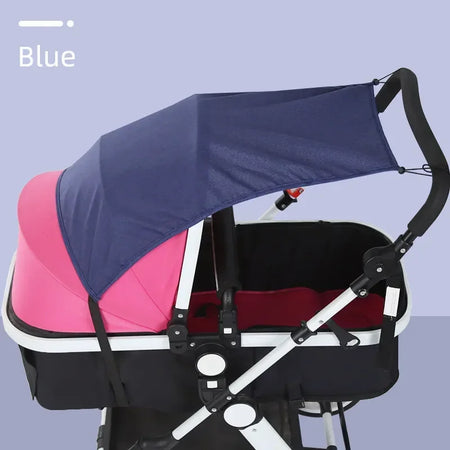 Universal Baby Stroller Sun Shade &ndash; Ultimate UV Protection for Infants Blue