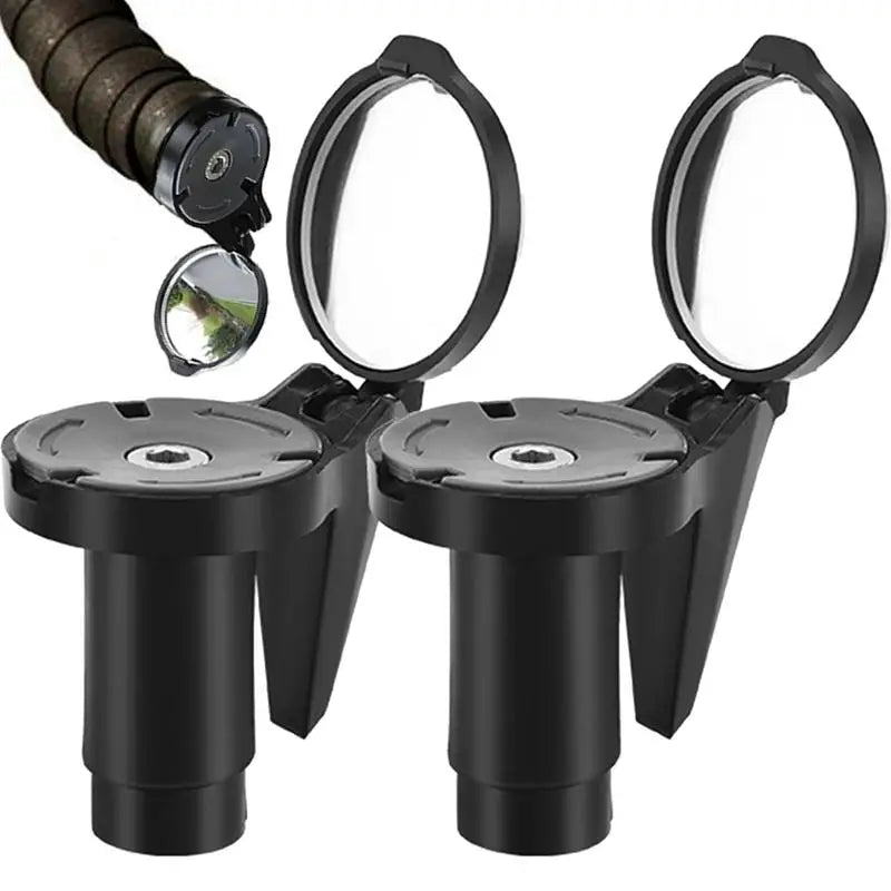 Καθρέφτης Τέλους Χειρολαβής Ποδηλάτου Περιστροφής 360 Μοιρών για Κοβικά Πίσω Θέαση