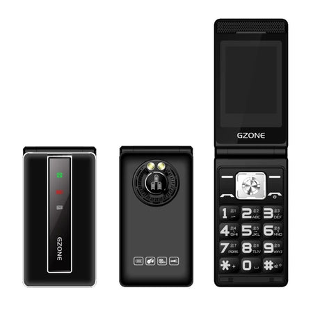 Flip Elderly Mobile Phone &ndash; Big Battery Easy Push Buttons