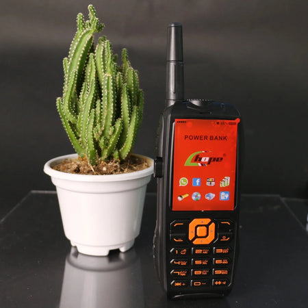 MAFAM Military Shockproof Phone &ndash; Big Battery SOS Button Black / Full set