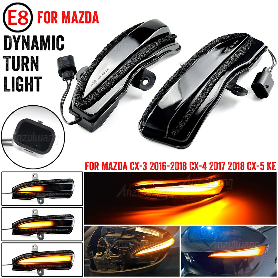 Luces de Señal de Giro Dinámicas LED para Mazda CX-3 CX-4 CX-5