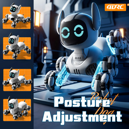 Y9 8WD RC Robot Dog Car Toy-40 Minutes Playtime With Music