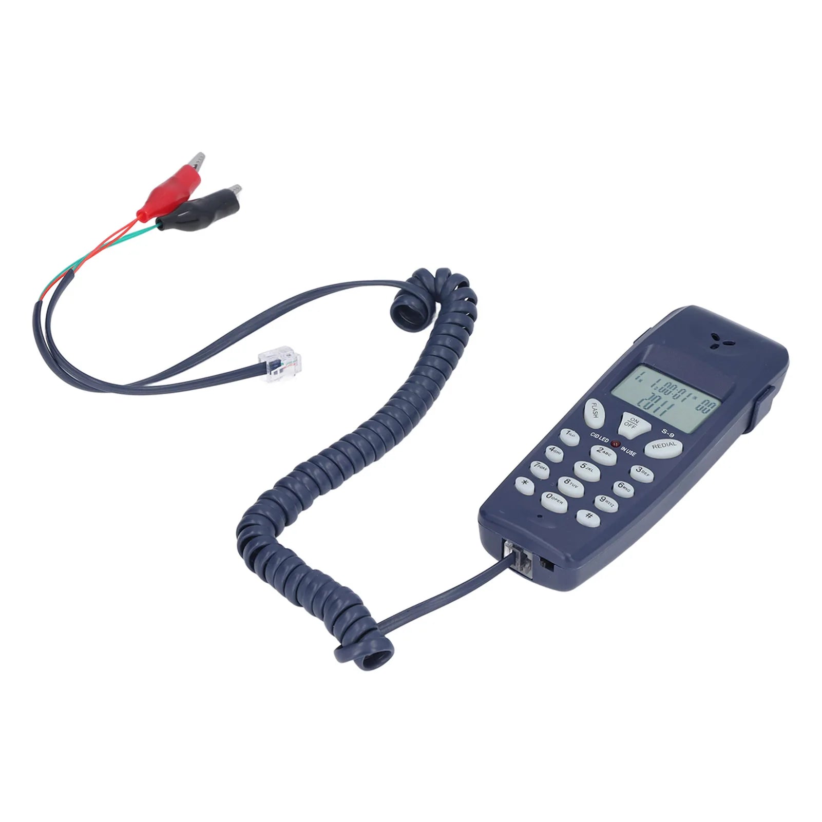 Corded Home Phone - FSK DTMF LCD Display Redial Pause