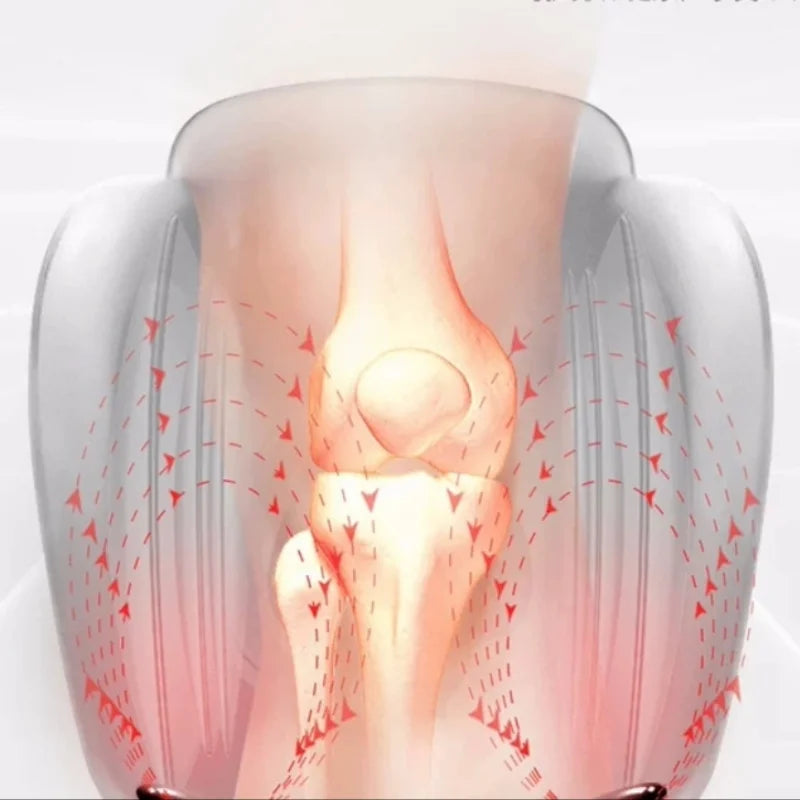 Masér na kolena Čtyři v jednom Světelná masáž Magnetoterapie