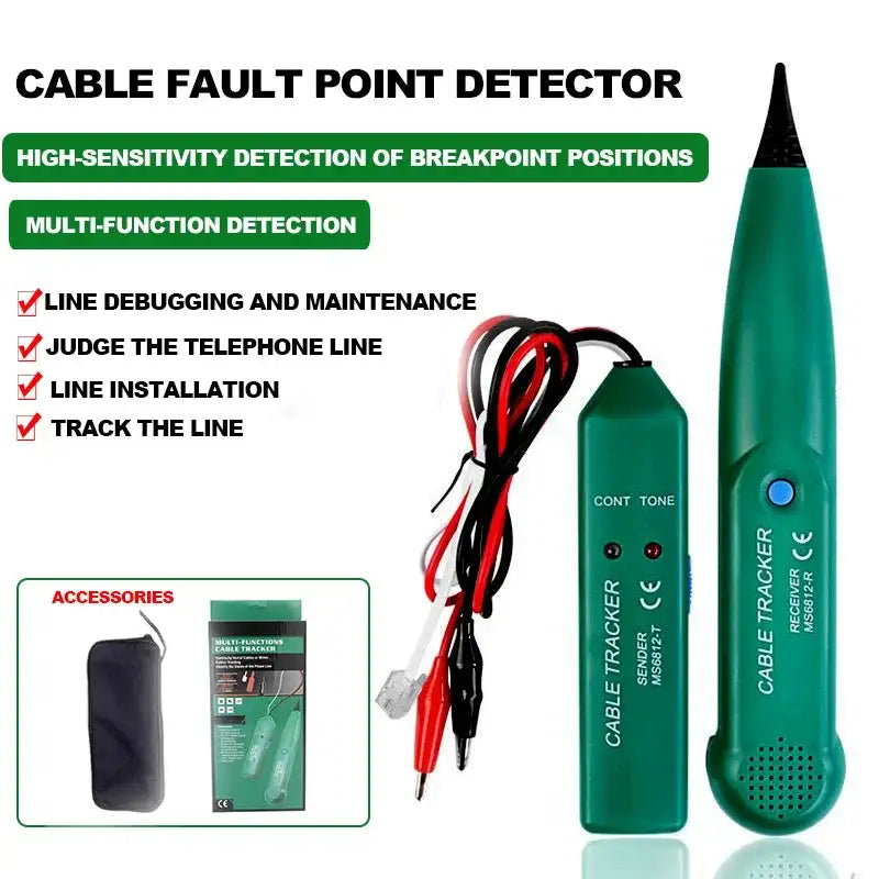 MS6812 Cable Tracker Tester For UTP STP LAN Networks