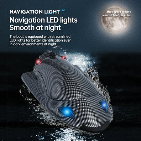 RC Boat High Speed Racing Ship 25KmH - Waterproof Speedboat