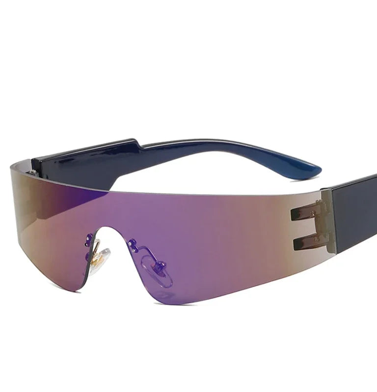 DUTRIEUX Steampunk UV400 Sunglasses for Men and Women As Picture / 4