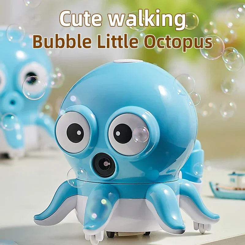 Walking Octopus Bubble Machine &ndash; Two Gear Light Music Modes