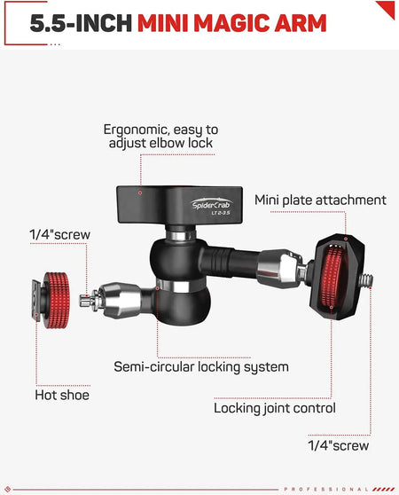 IFOOTAGE Magic Arm - Ultra Lightweight Camera Rig Arm