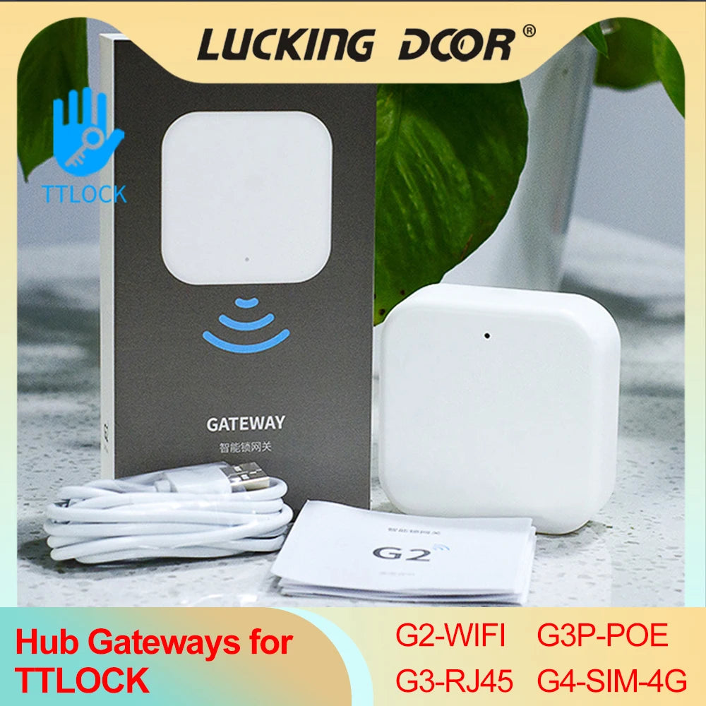 TTlock Gateways G2 G3 G3P G4 &ndash; Bluetooth To 4G WiFi Hub