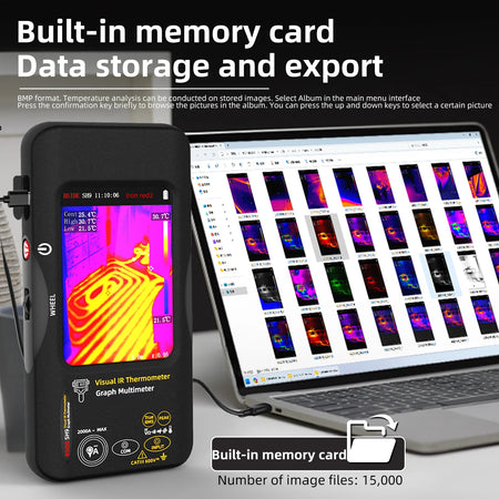 BSIDE SH9 &ndash; 137K IR Thermal Imaging Multimeter Fusion