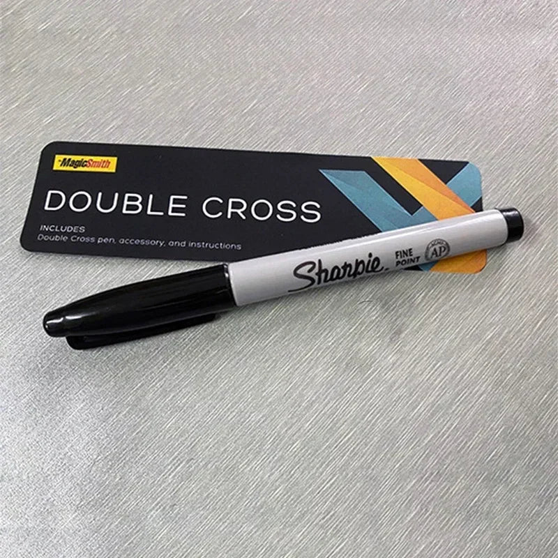 Double Cross Ink Vanishing Trick - Disappearing Ink Effect