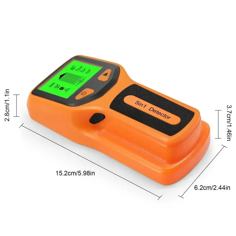 5 In 1 Screw Detector Sensor Wall Scanner &ndash; LCD Display