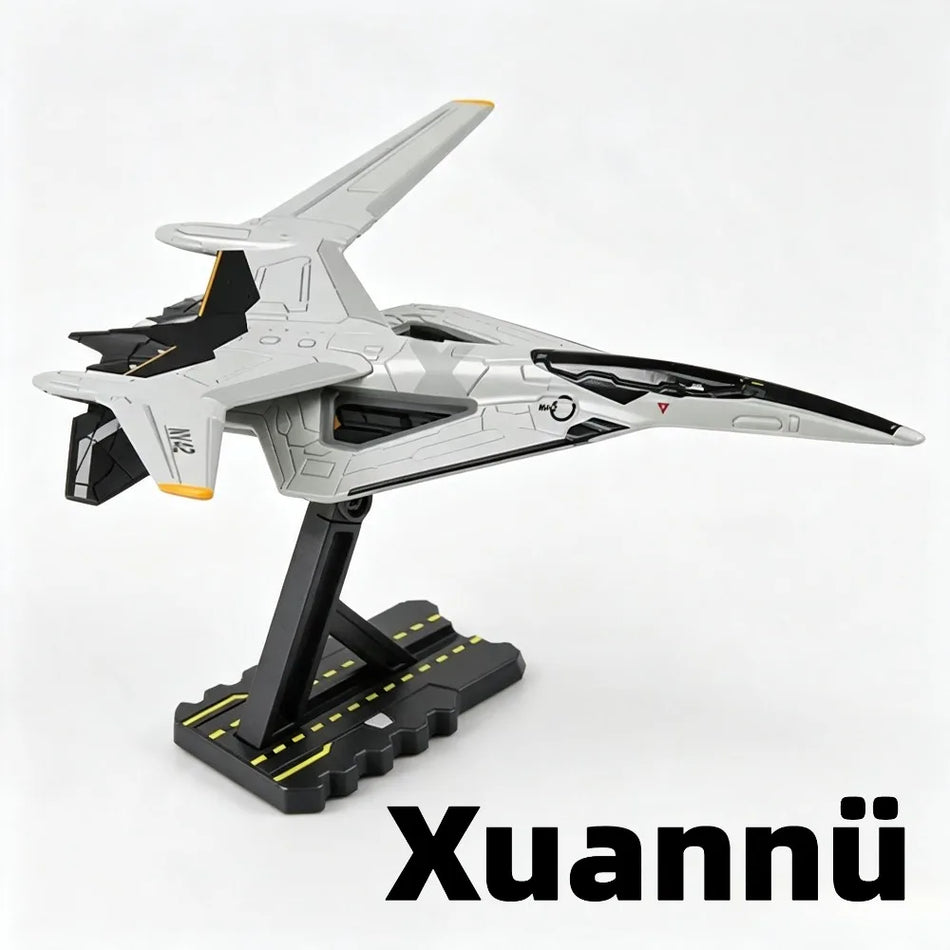 1:200 Schaal Ruimte-Lucht Jager Diecast Modelauto met Zinklegering Carrosserie