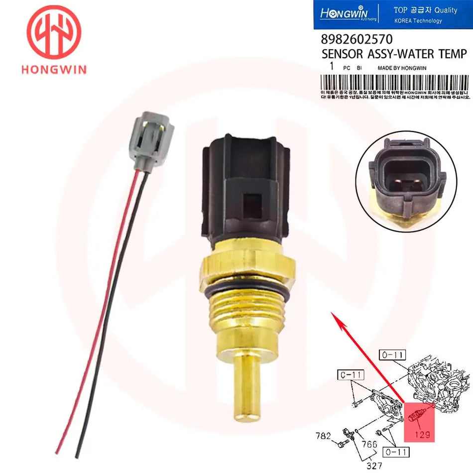 Kühlmittel-Wassertemperatursensor für Isuzu 700P 4HK1