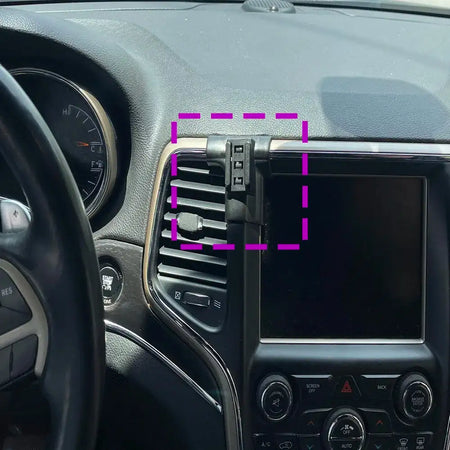 Jeep Grand Cherokee Wireless Car Phone Holder Fixed Base