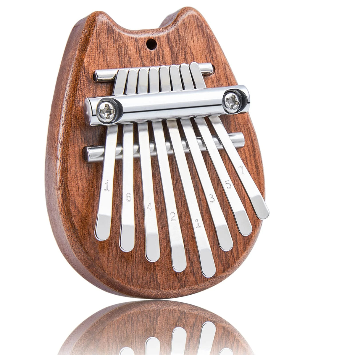 Mini Kalimba 8 Key Thumb Piano &ndash; Cute Totoro Style Design Cat Style