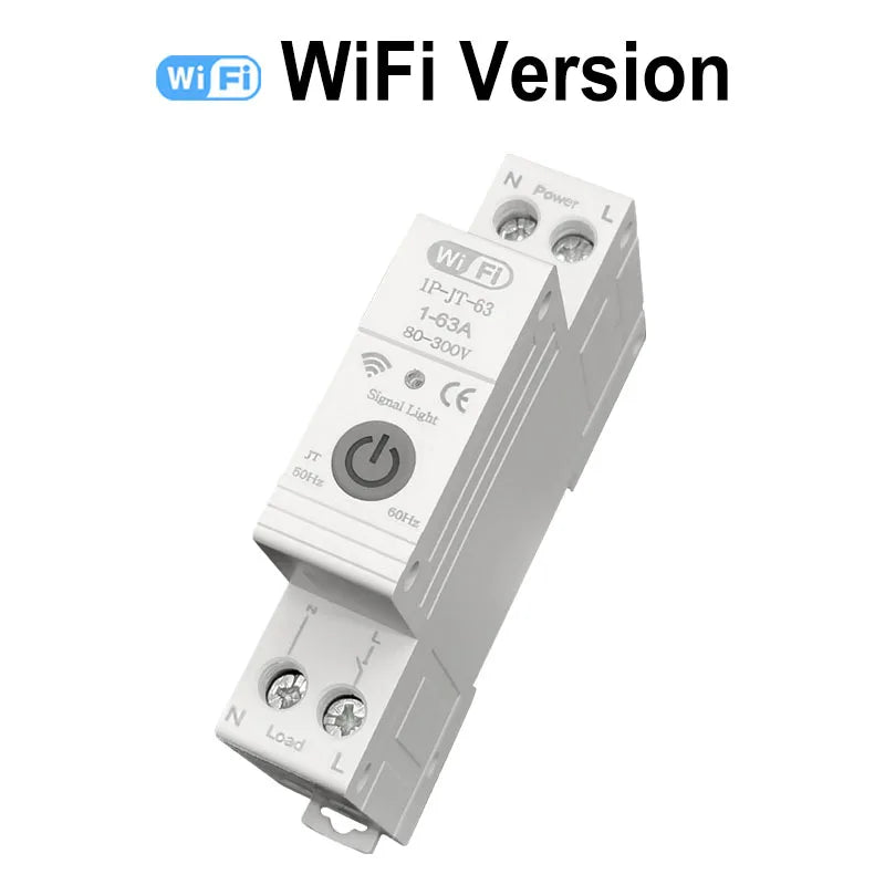 Tuya Smart WiFi/ZigBee Circuit Breaker with Energy Monitoring and Timer WiFi Version