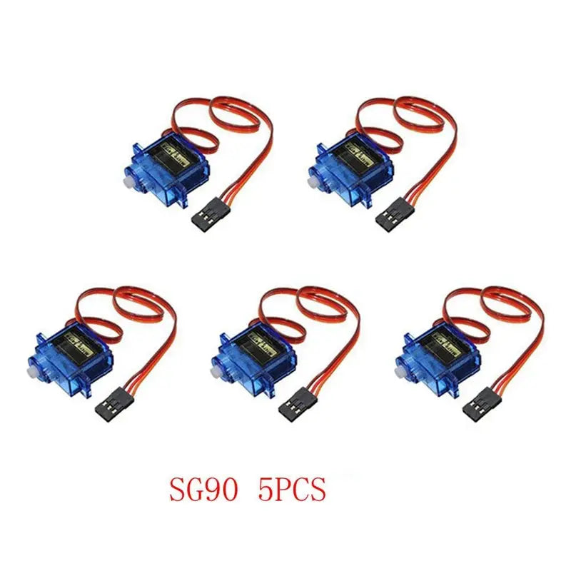 5/10/20PCS SG90 Mini Gear Micro Servo 9g 1.6KG For RC 250 450 Airplane Helicopter Car Vehicle Boat Models Spare Parts by InterCyprus Trading Ltd