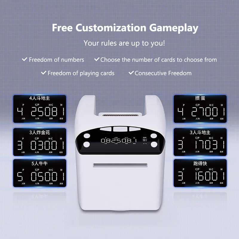 Automatic Card Dealer Machine &ndash; Long Battery Life 4000mAh