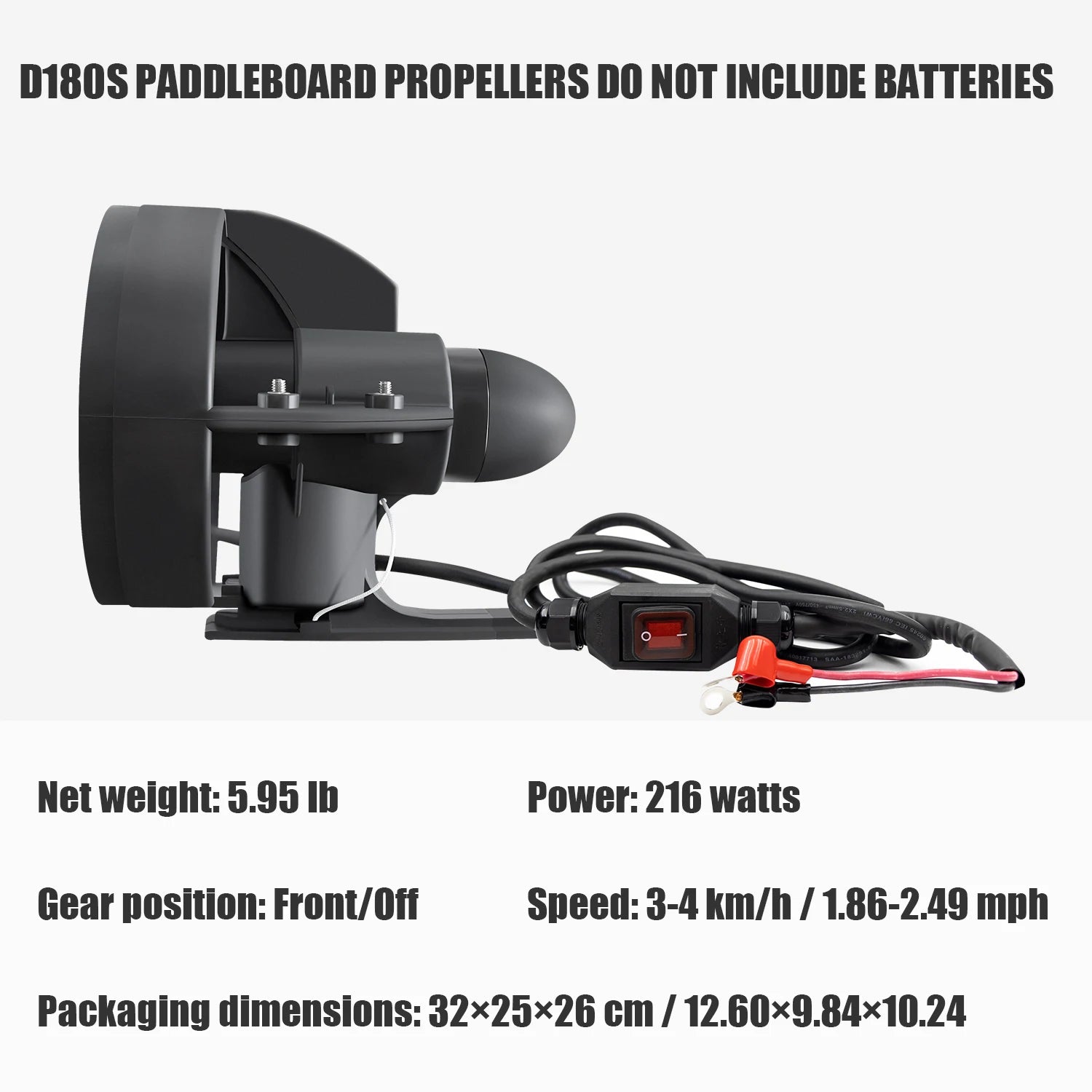 KOETSU Paddle Board Propeller &ndash; Ultra Lightweight Design D180s