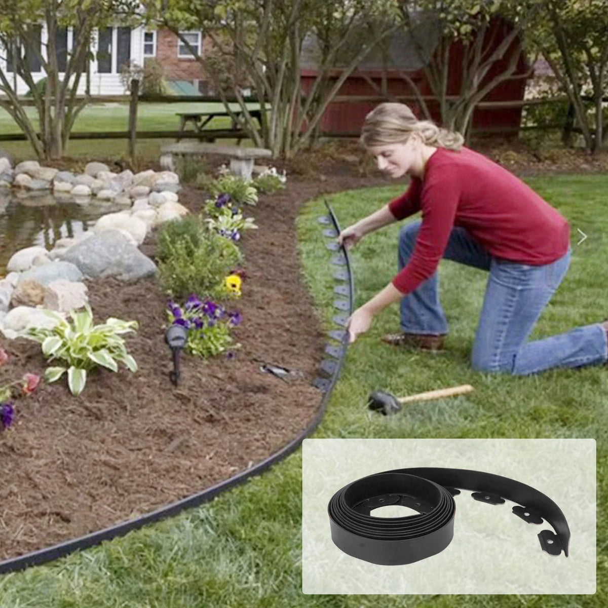 Landscape Edging Kit Easy To Install &ndash; Instant Edging