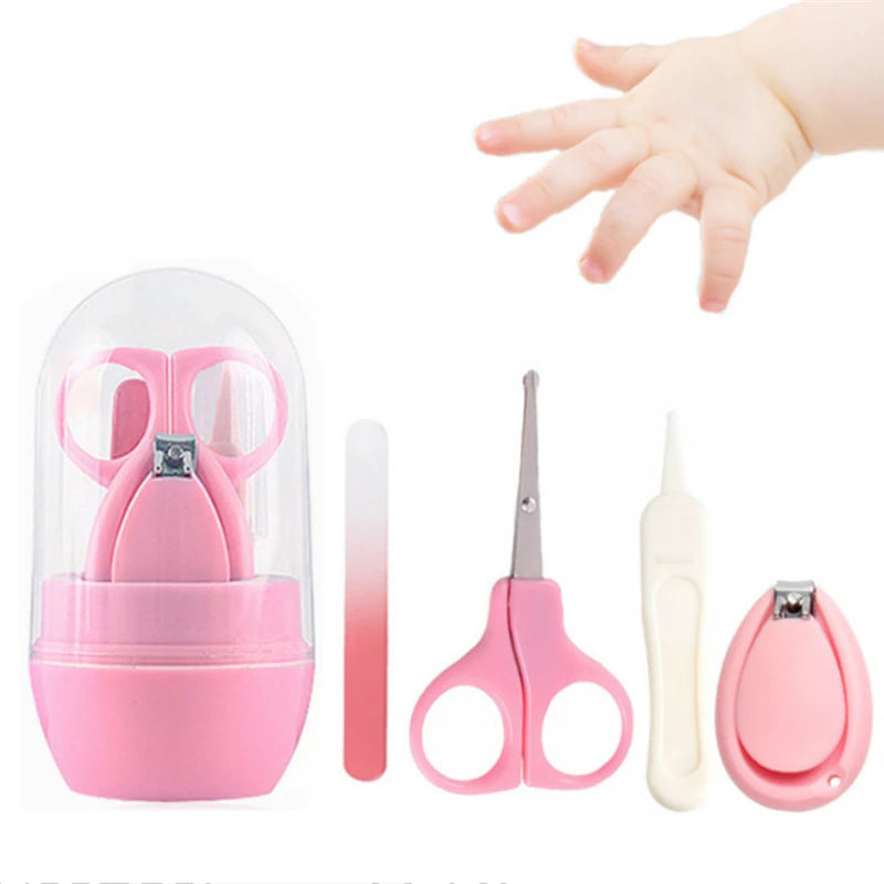 NoEnName_Null Baby Nail Care Kit &ndash; Safe Scissors and Clipper for Newborns to Kids