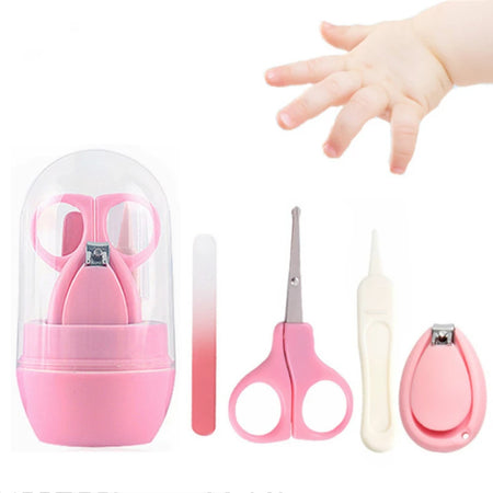NoEnName_Null Baby Nail Care Kit &ndash; Safe Scissors and Clipper for Newborns to Kids