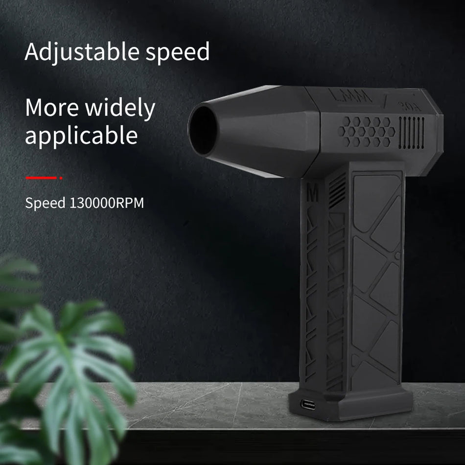 X3 Turbofan Jet Fan Støvsuger 52mps Højtydende Luftblæser