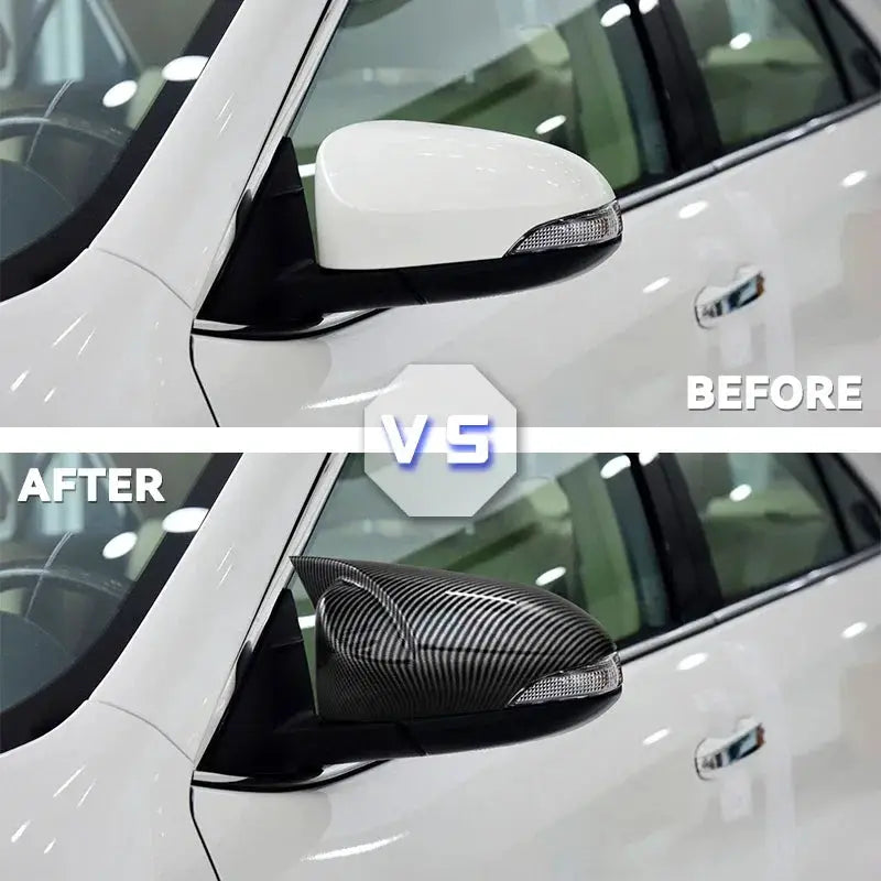 2pcs Mirror Covers Left Right Side Rearview Mirror Cover Cap For Toyota Camry 2011-2017 by InterCyprus Trading Ltd