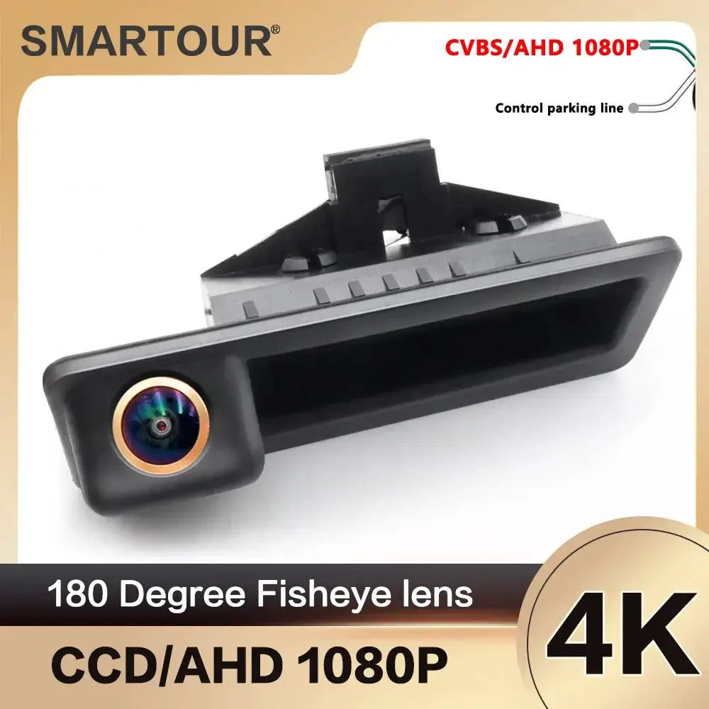 Rear View Camera For BMW X1 X3 E39 E53 E82 E88 E84 E90 E91 E92 E93 E60 E61 E70 E71 E72 Backup Reverse AHD 2K Fisheye Lens Camera by InterCyprus Trading Ltd