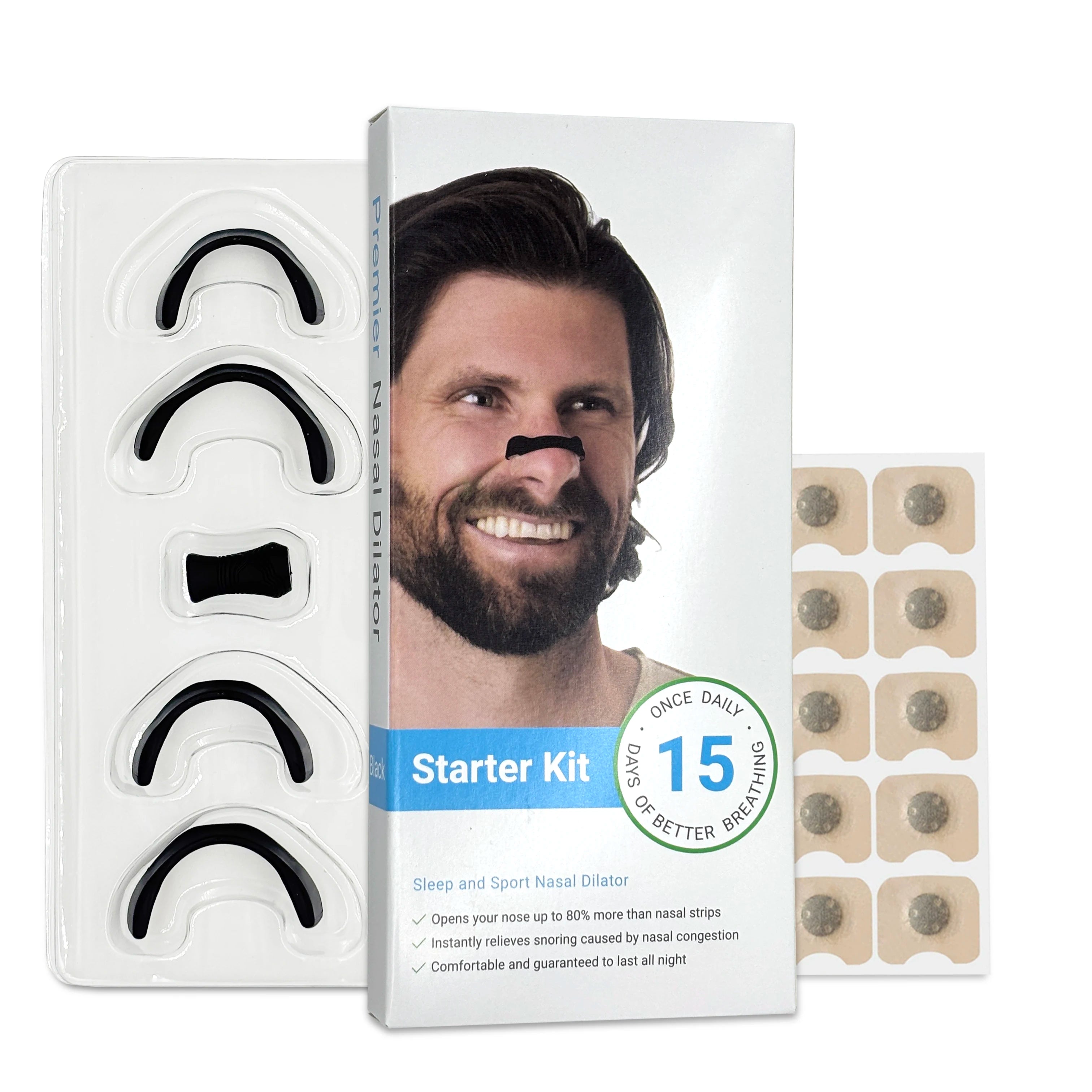 15Pairs Magnetic Nasal Dilator Kit &ndash; Boost Oxygen Intake