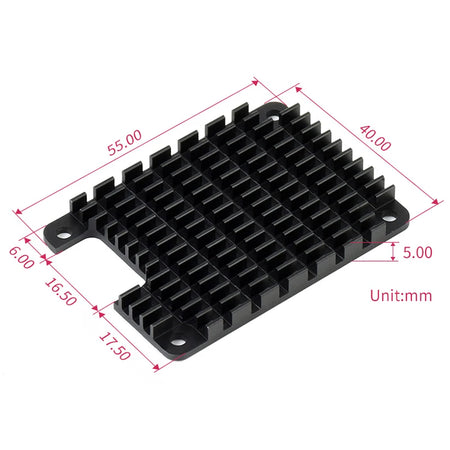 Aluminum Alloy Heat Sink for Raspberry Pi CM4 &ndash; Efficient Heat Dissipation